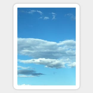 Clouds and Blue Sky Sticker